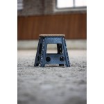 Πτυσσόμενο σκαμπό με αντιολισθητικό πατάκι 