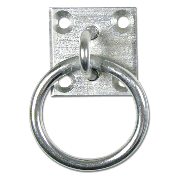 TIE RING ON WALL PLATE