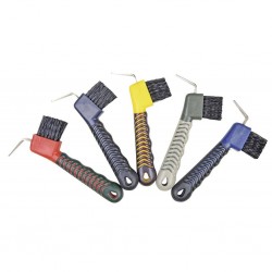 Hoof pick with anti-slip handle